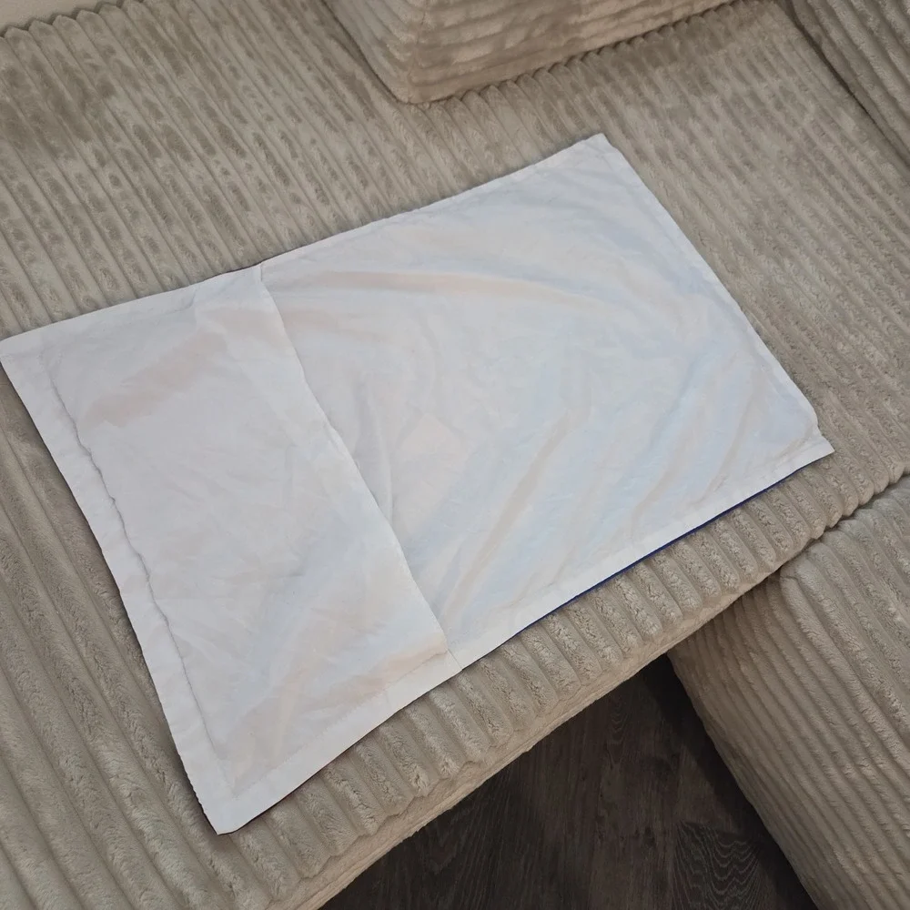 Game Over Pillow Case Red Blue Controller Gaming